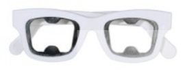 Partybril flesopener (wit)