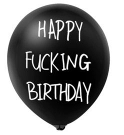 Happy Fucking birthday ballonnen (10stuks)