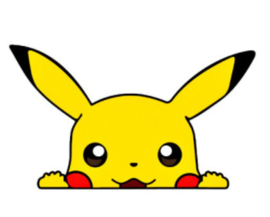 Pikachu autosticker