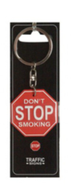 Sleutelhanger 'Don't stop smoking'