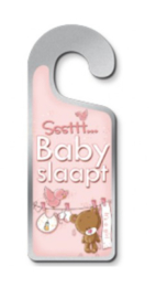 Deurhanger 'Baby slaapt'