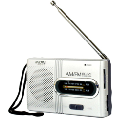 Draagbare mini radio