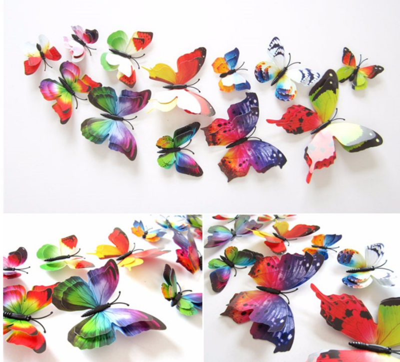 Vervoer plotseling Glad 3D-vlinders | Woesj