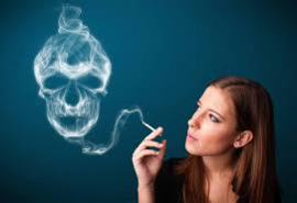 Mensen die roken weten dat roken gevolgen heeft voor hun longen