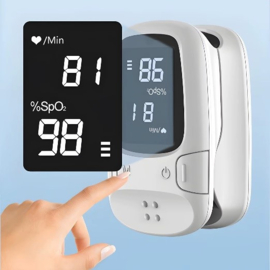 2. Saturatiemeter (zeer nauwkeurige metingen) bij COPD, Astma of hartfalen