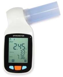 17. Digitale Long Functiemeter Contec SP70B Spirometer bij longproblemen: COPD, Corona, Astma.