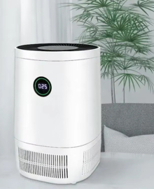 18. Binnenlucht reiniger bij COPD met IONISATIE, CARBON en HEPA filters, 28/32/36m2