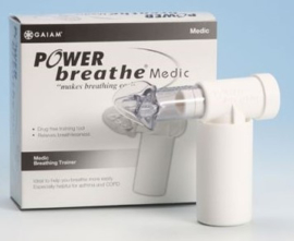 5. POWER breathe Classic Medic "weerstand zeer laag"