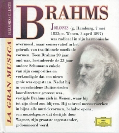 LA GRAN MUSICA - Brahms, Johannes - 1833-1897
