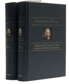 HENRY, Matthew - Verklaring van het OT. + NT. 2 delen + gratis bijbelatlas