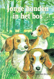 BLEI-STRIJBOS, Corry - Jonge honden in het bos