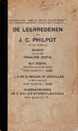 PHILPOT, J.C. - De Leerredenen