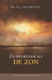 BOVEN, B.J. van - Zo duurzaam als de zon