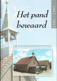 VOGELAAR, D.J. - Het pand bewaard - CGK Nieuwkoop