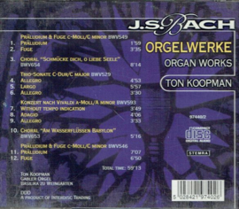 KOOPMAN, Ton - J.S. Bach orgelwerke / organworks - deel 2