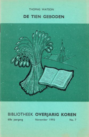 WATSON, Thomas - De tien geboden - 3e preek (BOK)