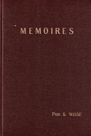 WISSE, Prof. G. -  Memoires