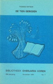 WATSON, Thomas - De tien geboden - 4e preek (BOK)
