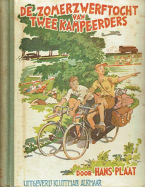 PLAAT, Hans - De zomerzwerftocht van twee kampeerders