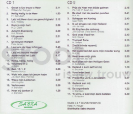 Groot is Uw trouw - dubbel CD