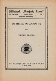 BROOKS, Thomas - De hemel op aarde - 5e preek (BOK)