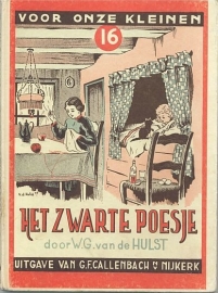 HULST, W.G. van de - Het zwarte poesje - 3e druk