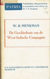 MENKMAN, W.R. - De Geschiedenis van de West-Indische Compagnie