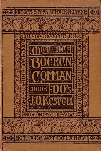 KESTELL, J.D. - Met de Boeren commando's