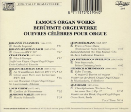 Berühmte Orgelwerke auf Niederlandische Orgel
