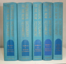 KITTEL, Gerhard - THEOLOGICAL Dictionary of the New Testament 10 volumes