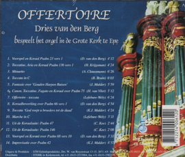 BERG, Dries van den - Offertoire