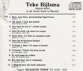 BIJLSMA, Teke - Improvisaties