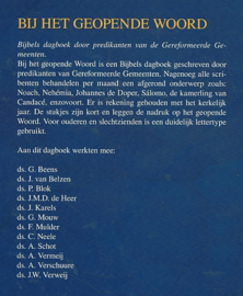 Bijbels dagboek - Bij het geopende Woord 2010