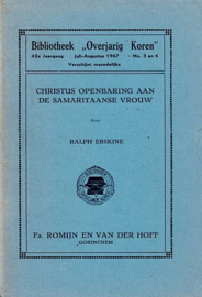 ERSKINE, Ralph - Christus openbaring aan de Samaritaanse vrouw (BOK)