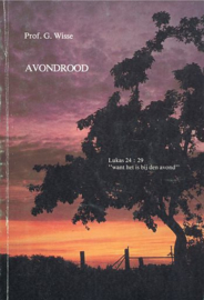 WISSE, Prof. G. -  Avondrood