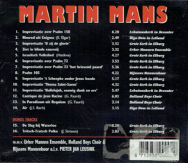 MANS, Martin - 25 Jaar organist