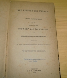 COMRIE, A. e.a. - Het Verbond der werken