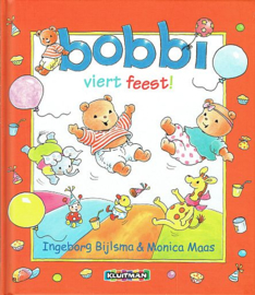 MAAS, Monica - Bobbi viert feest - groot formaat 22,5 x 26,3 cm