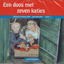 VOGELAAR-van MOURIK, Geesje - Een doos met zeven katjes - Luisterboek/CD