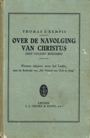 KEMPIS, Thomas à - Over de navolging van Christus