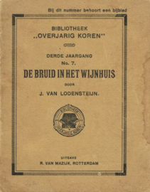LODENSTEIN, J. van - De Bruid in het wijnhuis (BOK)+