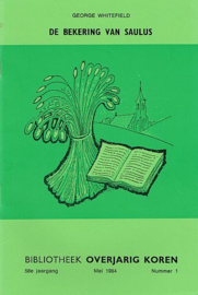 WHITEFIELD, George - De bekering van Saulus (BOK)