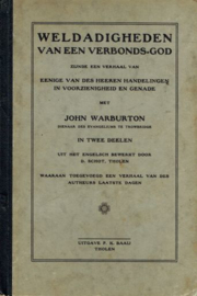 WARBURTON, John - Weldadigheden van een Verbonds-God