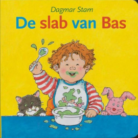 STAM, Dagmar - De slab van Bas - kartonboekje
