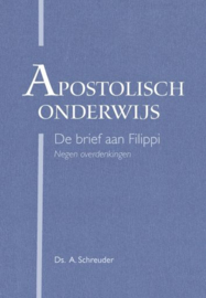 SCHREUDER, A. - Apostolisch onderwijs