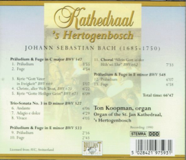 KOOPMAN, Ton - Kathedraal 's Hertogenbosch