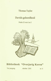 TAYLOR, Thomas - Davids geleerdheid (BOK)