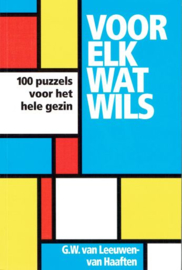 LEEUWEN-van HAAFTEN, G.W. van - Voor elk wat wils - deel 1