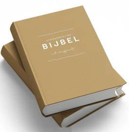 BIJBEL met schrijfruimte - camel - BMS1