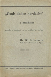 LAMAIN, W.C. - Gods daden herdacht